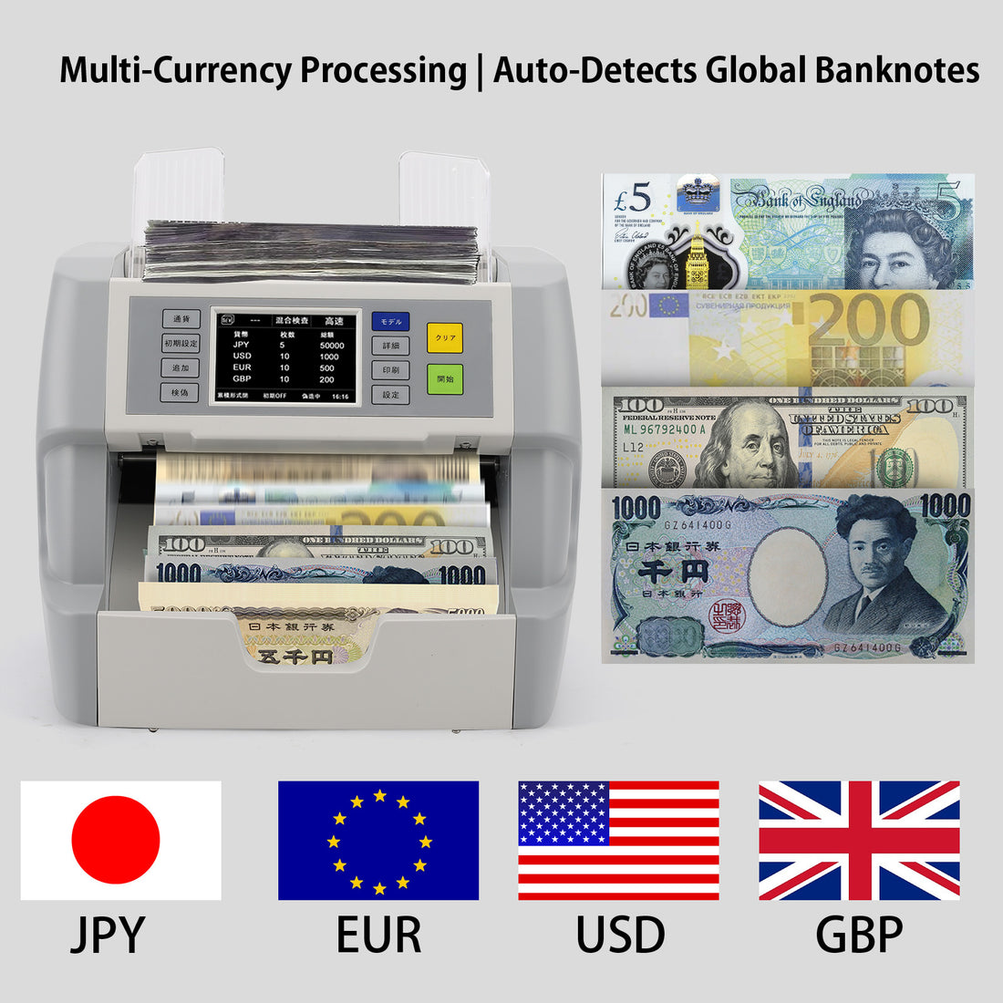 Moricash M-40 Single Pocket Banknote Counter