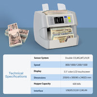 Moricash M-55 Single Pocket Banknote Counter