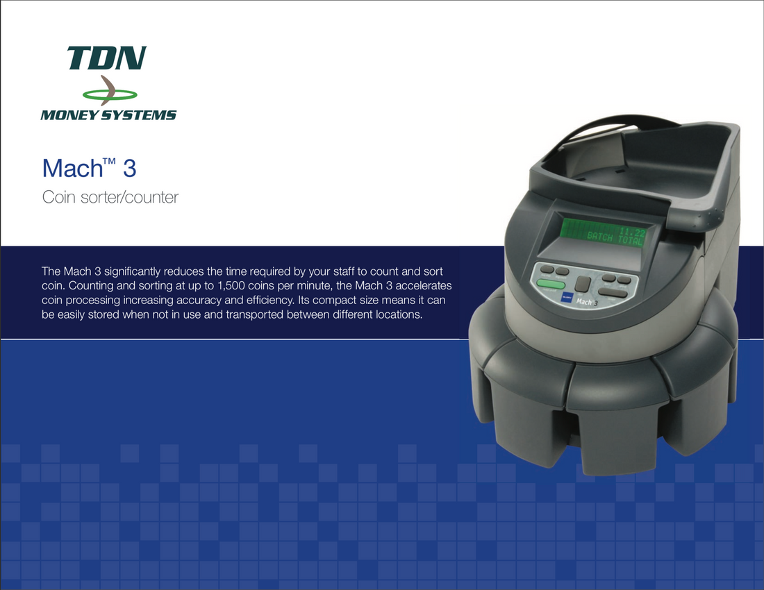 MACH 3 Coin Sorter/Counter