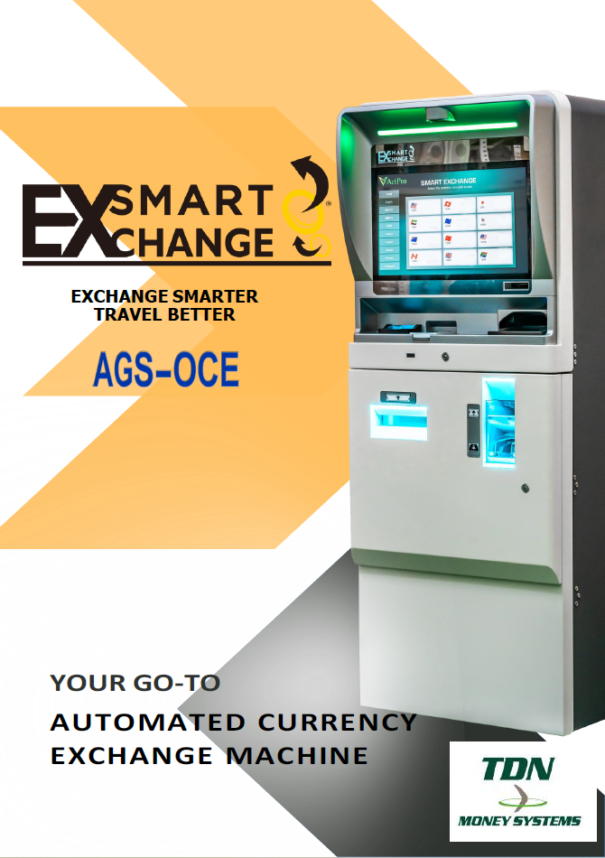 Smart Exchange AGS-OCE Currency Exchange Kiosk