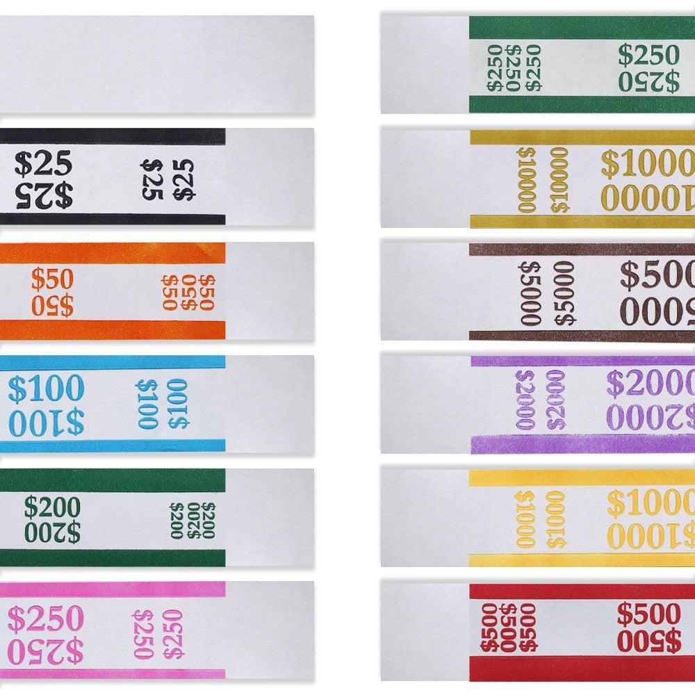 Currency Straps (BULK)